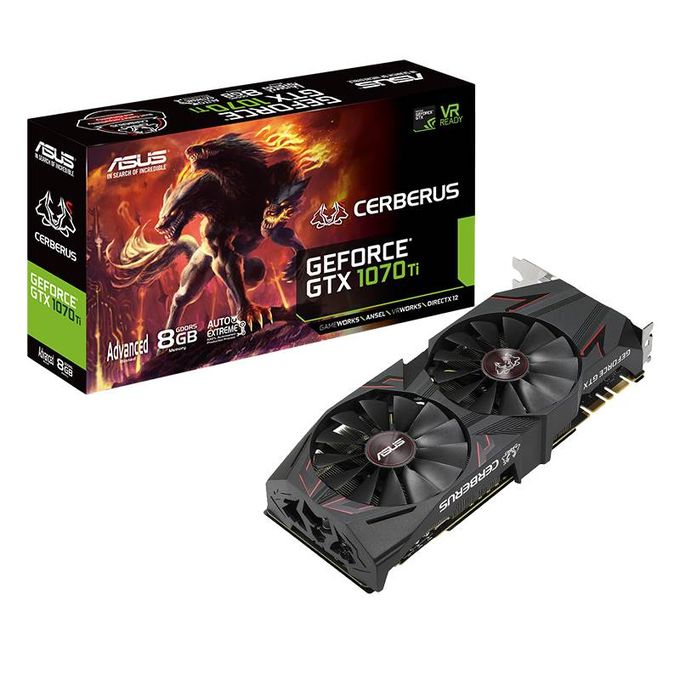 ASUS  Cerberus GeForce GTX 1070 Ti 8GB GDDR5